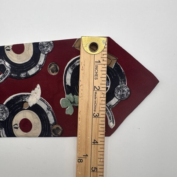 Elvis Presley Collections Mens Tie Good Luck Charm 100% Italian Silk Superba - Picture 8 of 8